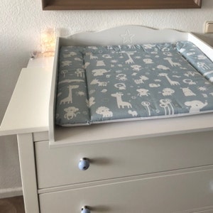 Puckdaddy Thore Changing Top Unit With Panel 108x80x15 Cm White for the ...