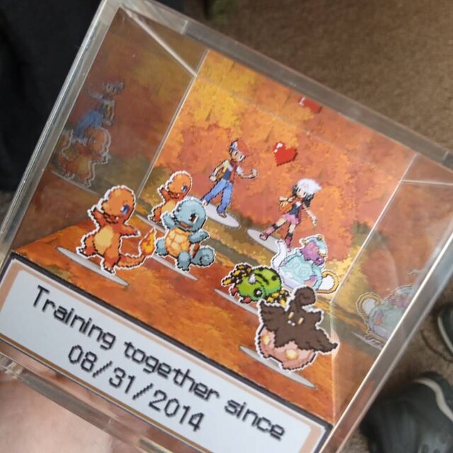 CUSTOMIZABLE Pokemon Fall Anniversary /valentine's Box