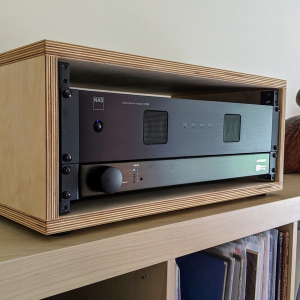 4U Studio Cabinet | Recording Studio | 4U Audio Rack | Rackmount ...