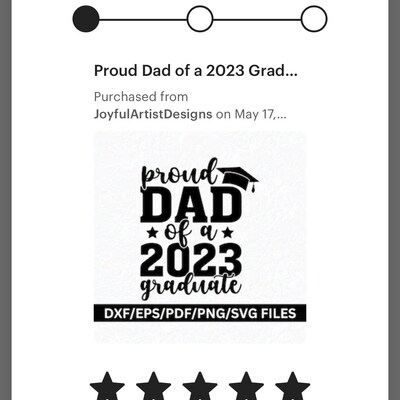Proud Dad of a 2024 Graduate SVG Proud Dad Shirt Senior Dad Class of ...