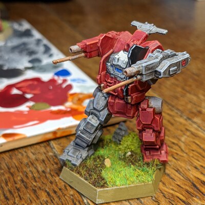DRG-FLAME Dragon for Battletech - Etsy