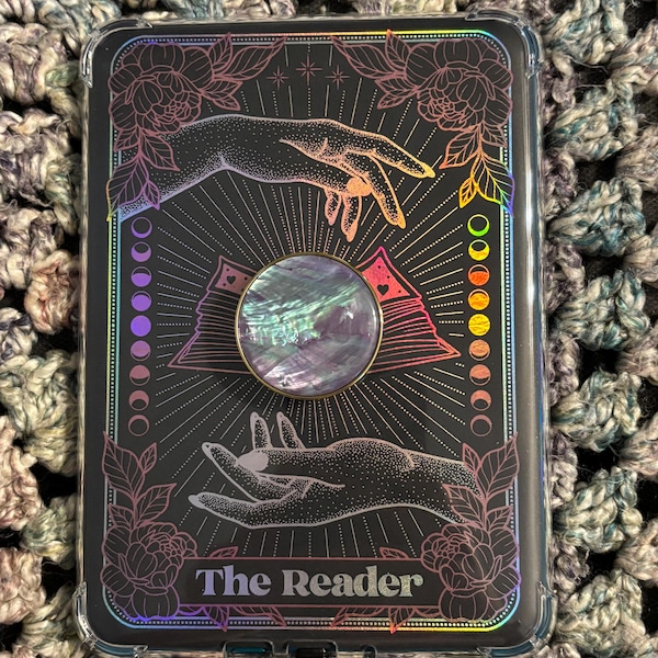 The Reader Tarot Card Kindle Paperwhite Clear Case Insert - Etsy