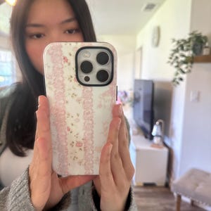 BLUSHING FLORALS iPhone Case