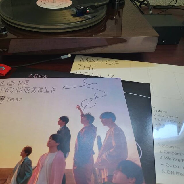 BTS Map of the Soul: 7 2LP Vinyl Limited Black 12
