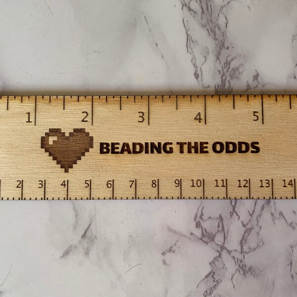 Custom Shop Logo Ruler - Etsy
