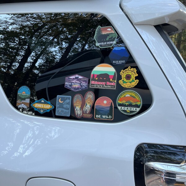 Blue Ridge Parkway Sticker | National Park Sticker | Multiple Sizes ...