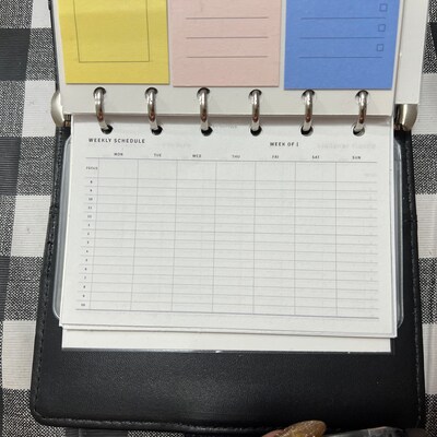 Planner Dividers A5 Printable PDF, PNG Editable Side Tab Template ...