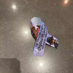 Memorial Ribbon, Personal Memorial Ribbons, Awareness Robbins, Custom ...