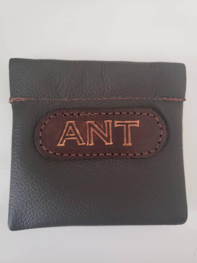 Leather Rosary Pouch, Easter Gift, First Communion Gift, Confirmation Gift, Personalized Case for Prayer Beads, Amish Handmade, Made in USA