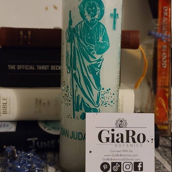 Saint Jude Novena Candle Hoodoo Root Work Wicca Santeria Spell Magic ...