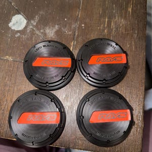 激レア!! チネリ チューブラーバッグ & 純正ステッカー付き Rays Gram Lights 57DR / 57CR、57DR-X センターキャップステッカー（4