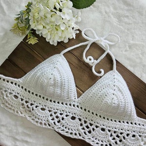 Summer Bralette Crochet PDF Pattern ONLY Read ALL Item Description ...