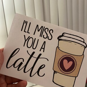 PRINTABLE Farewell Card /printable Goodbye Card - I/we DONUT Want to ...
