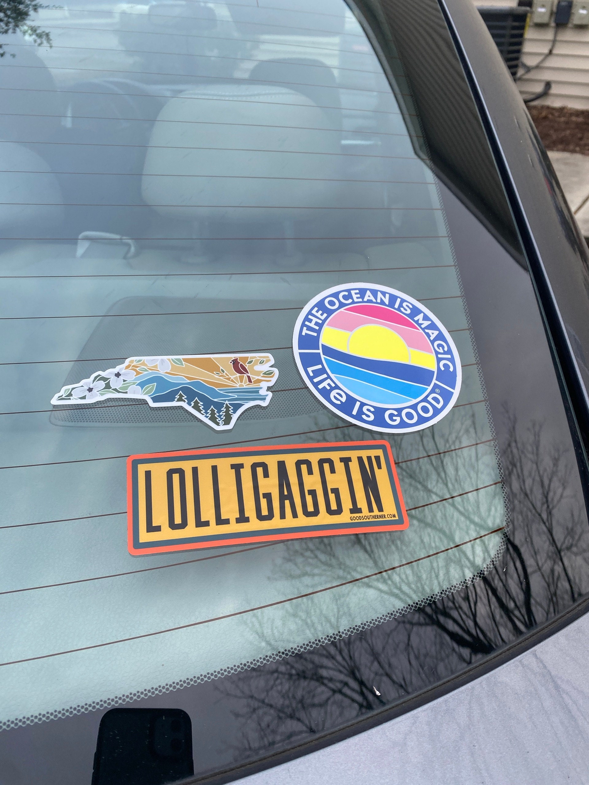North Carolina Durable Sticker | High Quality Bumper Sticker | United States Vinyl Decal | Weatherproof Sticker | 4.5&quot;