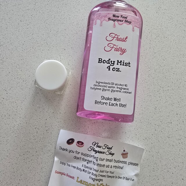 Frost Fairy Body Mist, Perfume, Body Spray, Body Splash, Fragrance