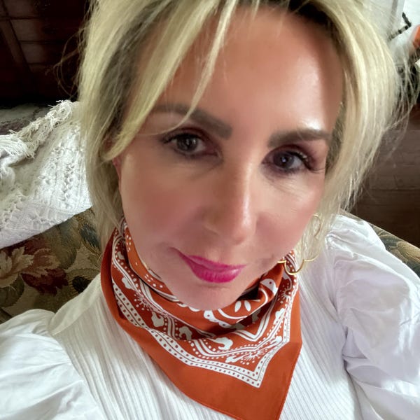 Bandana Print Silk Scarf Light Blue Bandana
