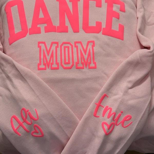 Custom Color Cheer Mom Sweatshirt main image 1