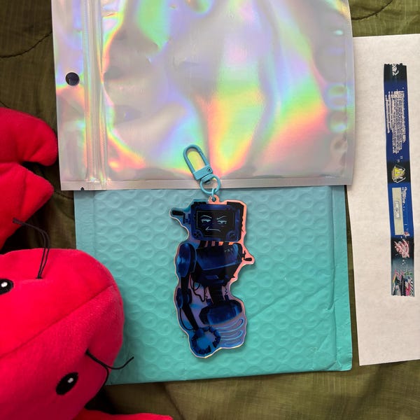 IN STOCK PREORDER Inscryption P03 Rainbow Acrylic Keychain Read ...