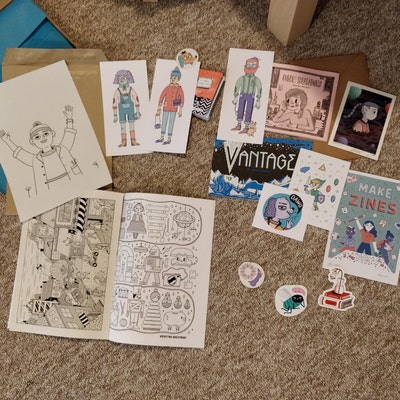 Power Pack XXL Prints, Zines, Comics, Cards, Stickers & More - Etsy