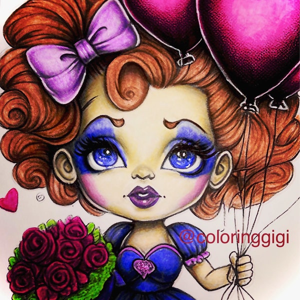 Chibi Cuties Angels Vol 1 Printable Coloring Pages for Adults PDF Chibi ...