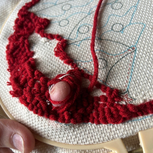 Christmas Punch Needle Kit Beginner, Punch Needles Start Kit for Adults ...