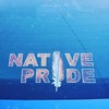 NATIVE PRIDE With Feather 9'' Vinyl Decal Native American Indigenous ...