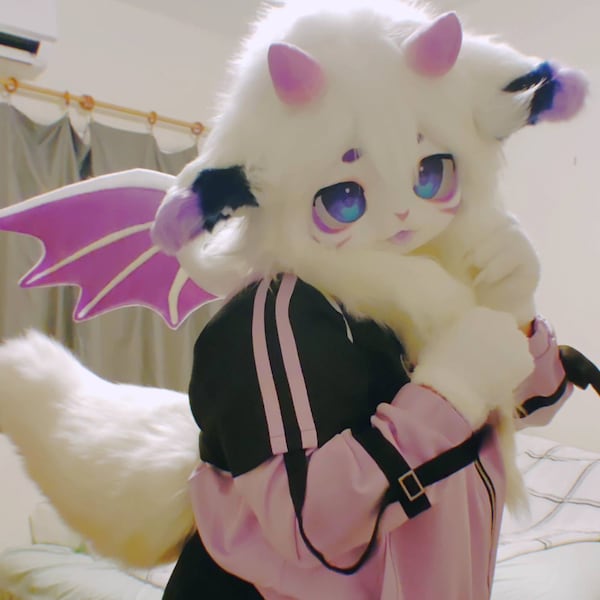 Custom Color Devil Costume Devil Wings Horns Tail Demon Costume Devil ...