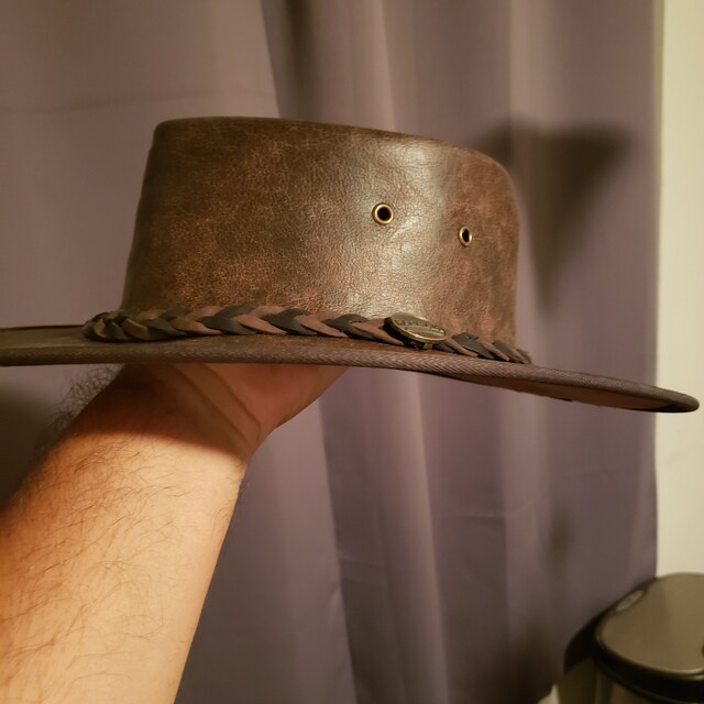 オーストラリア製Barmah Hat カンガルー皮革 Barmah Hats Crackle Kangaroo Leather Hat 1018CR / 1018HC