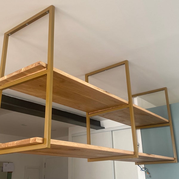 Floating Ceiling Bracket, Hanging Shelf, Any Size to Order. - Etsy