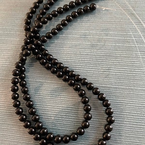 AAA Grade Natural Black Onyx Round Beads 2mm 3mm 4mm 6mm 8mm - Etsy