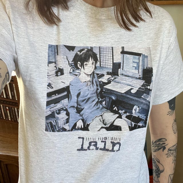 Serial Experiments Lain - Etsy