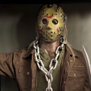 ジェイソン・ボーヒーズ 13日の金曜日 ラテックスマスク クリスタル