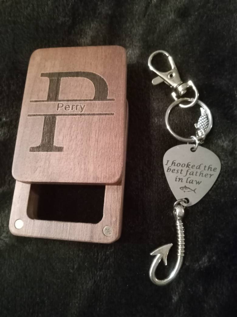 Custom Keychain,Personalized Fishing Keychain,Fishing Hook Keychain,Fishing Lure Keychain,Keychain Gifts For Him,Keychain For Father Husband