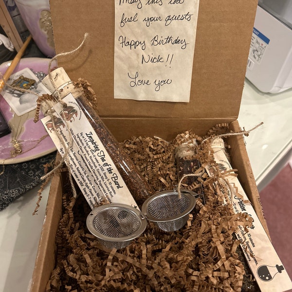 D&D Tea Variety Pack | Potion Tube Sampler | Loose Leaf Tea Gift - Etsy