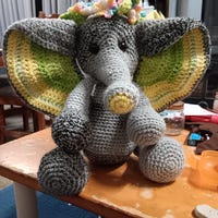 Everly the Elephant Crochet PDF Pattern ONLY Digital File - Etsy Australia