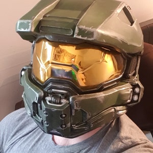 Halo Master Chief Helmet Wearable Full Size Halo Armor Spartan | Etsy