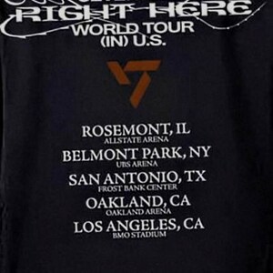 Seventeen Right Here World Tour T-shirt, Seventeen 17 is