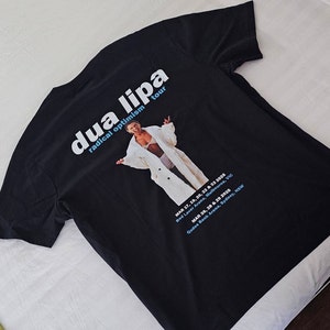 Adult Unisex Dua Lipa Radical Optimism Tour Two Sided Tshirt Tee