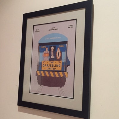 The Darjeeling Limited 16x12 Wes Anderson Movie Poster Print - Etsy
