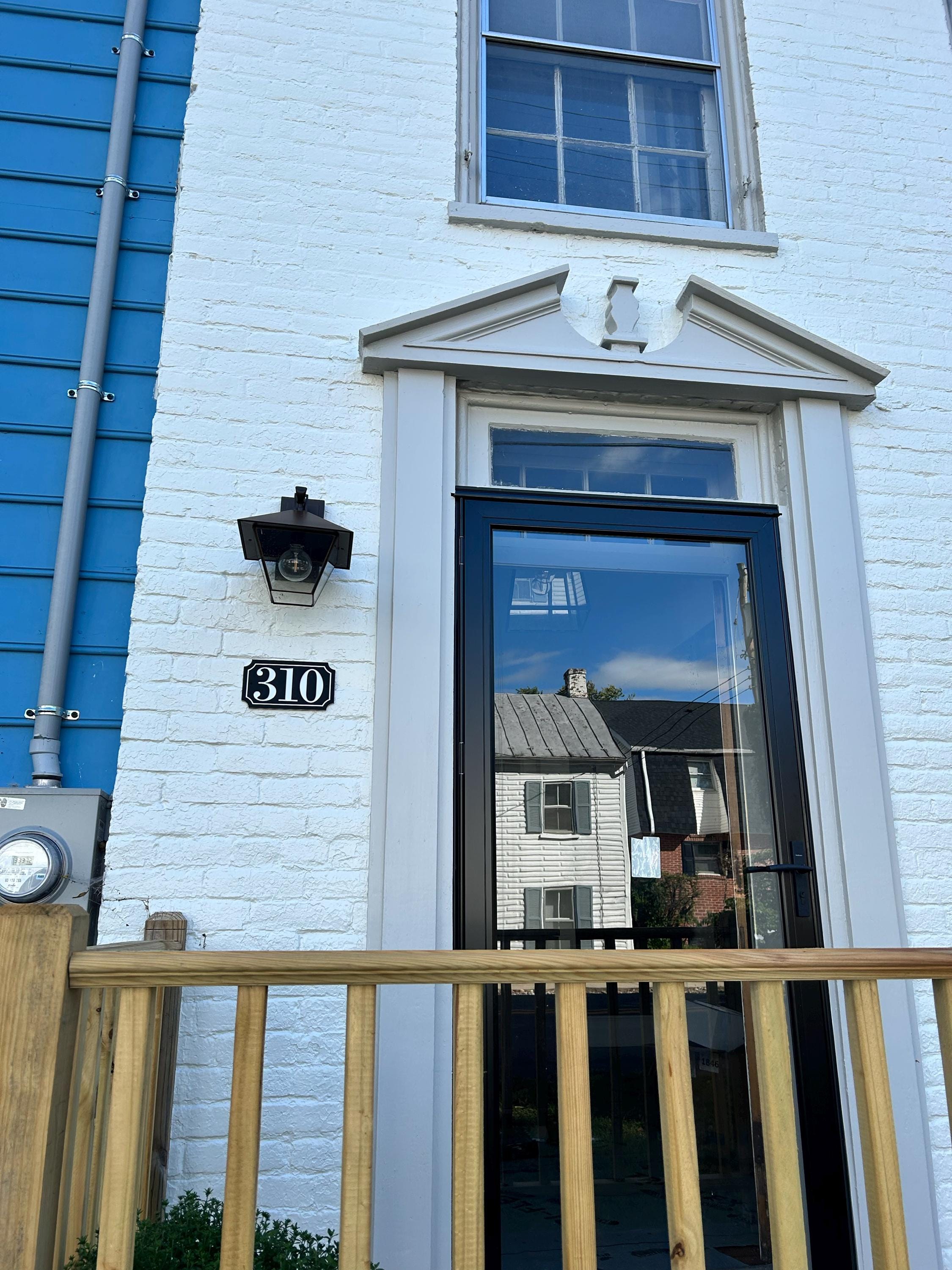 House Numbers Plaque Medium Address Plaque Vertical Custom House Numbers Signs Horizontal HDPE Plastic Weather-Resistant