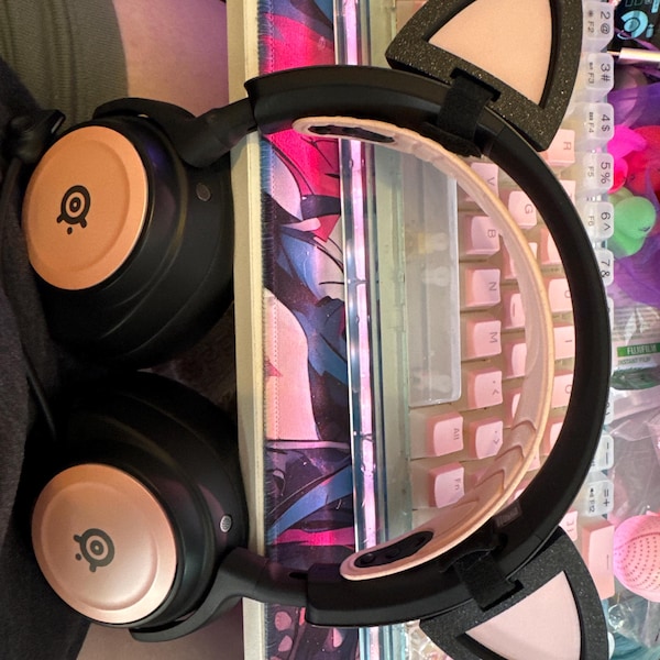 Cat Ears Headset Attachments | Headphone Accessories | Build Your Own ...