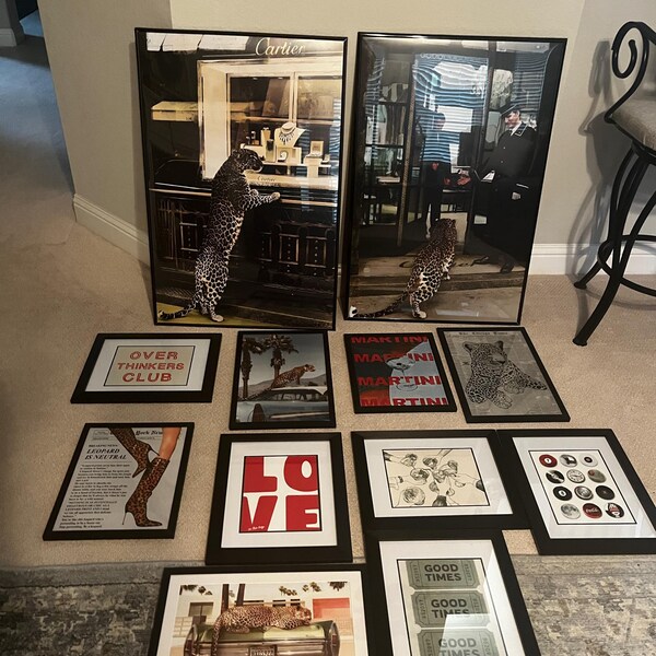 New York Art Print Vintage NYC Wall Art Retro New York City Poster