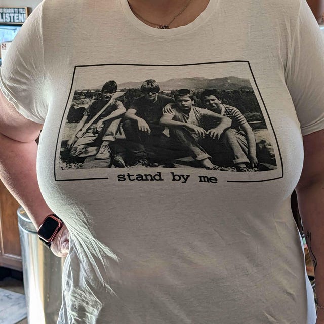 スタンド・バイ・ミー Tシャツ 女性向けギフト メンズ ユニセックス