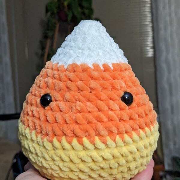 Amigurumi Candy Corn Crochet Pattern: Easy Halloween DIY (PDF Pattern ...