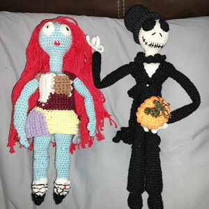 16” Sally Nightmare Before Christmas crochet Doll Amigurumi Large