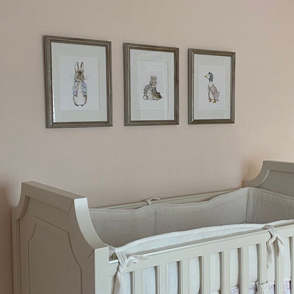 Set of 3 Beatrix Potter Nursery Art Prints. Beatrix Potter Downloadable ...