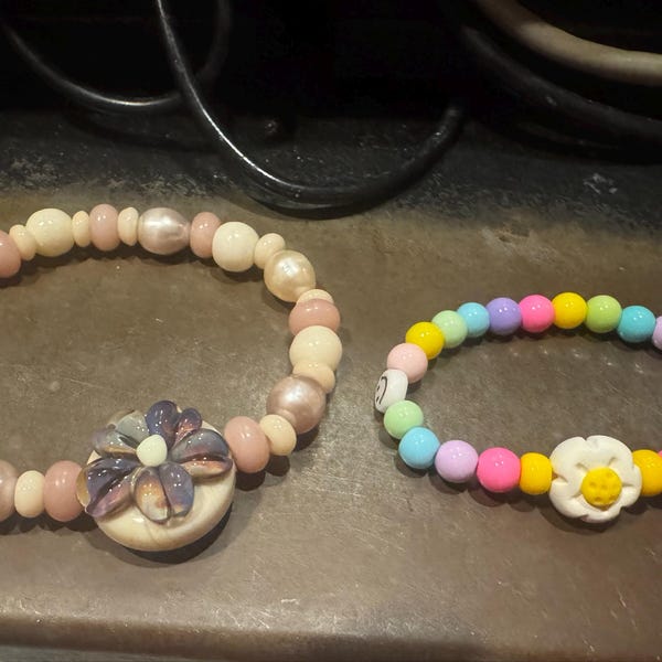 Kids Rainbow Hope Stretch Bracelet