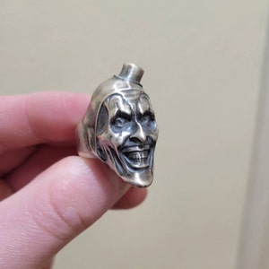 Art the Clown 925 Sterling Silver Horror Movie Ring - Etsy
