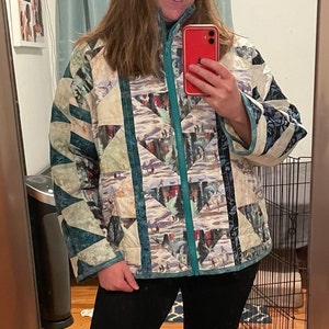 Grace Dolman Quilted Jacket PDF Sewing Pattern and Tutorial - Etsy