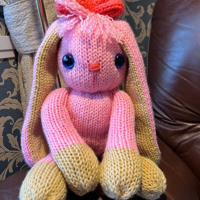 Lop Eared Bunny Circular Knitting Machine Pdf Pattern Sentro Addi ...